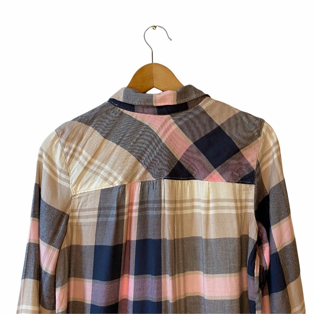 Aerie | NWT Plaid Long Sleeve Button Down - Picture 5 of 8